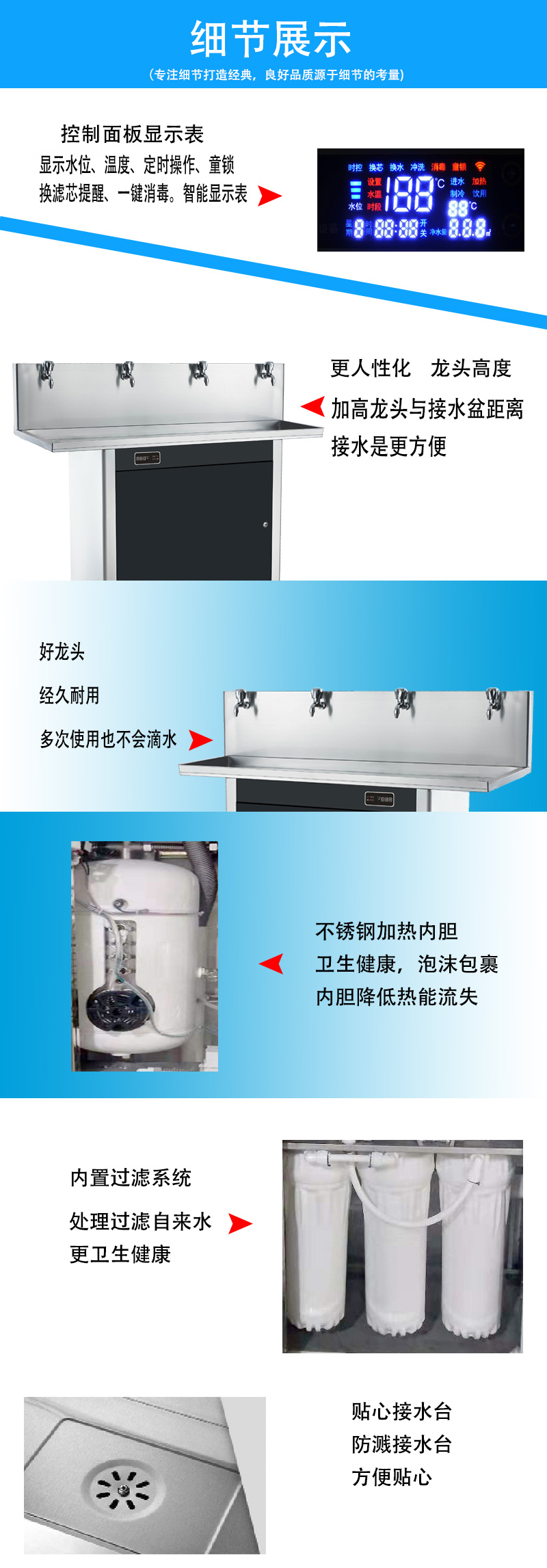四龍頭校園節能飲水機